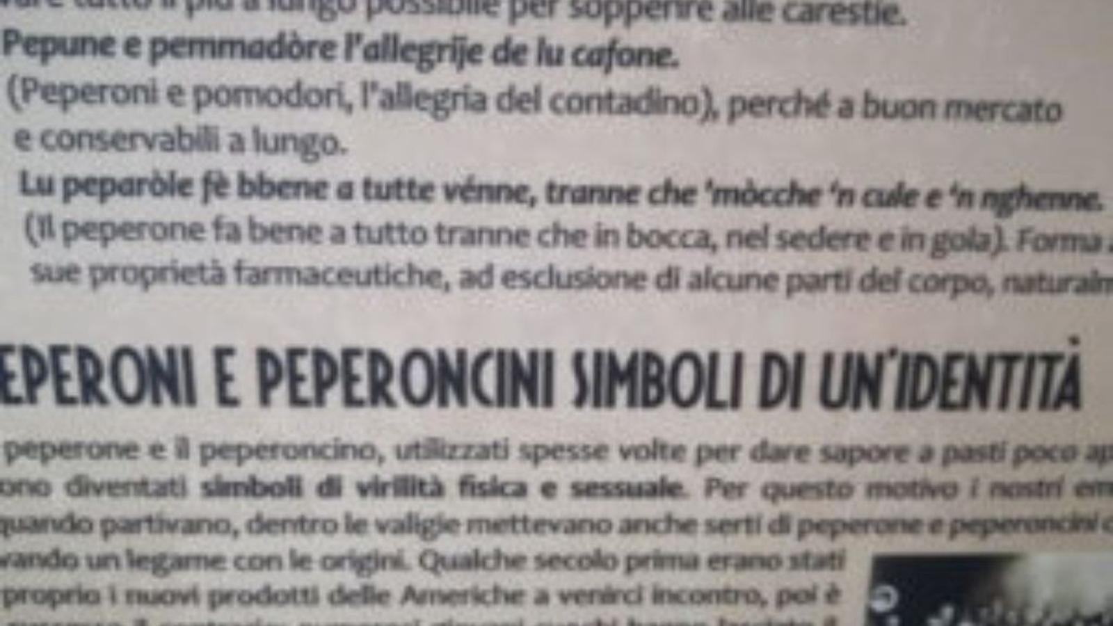Il Peperone Rosso di Altino: Un'eccellenza culinaria da scoprire