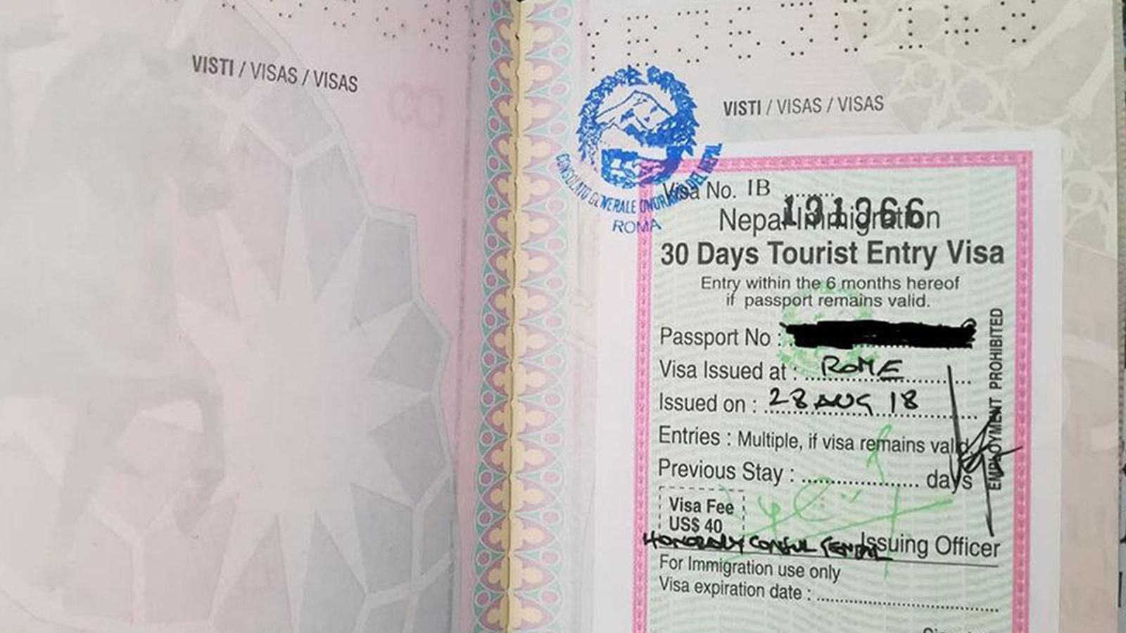 Guida alla richiesta del visto per il Nepal: Requisiti e Informazioni Utili